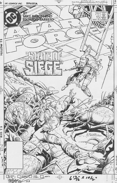 [Original art of AF #15 cover]