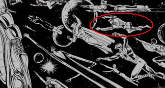 [Secret Wars II art close-up with Rom]