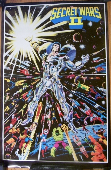 [Secret Wars II poster as published]