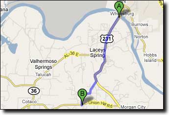 Directions to Union Hill school