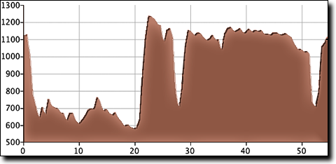 Guntersville 54 elevation profile