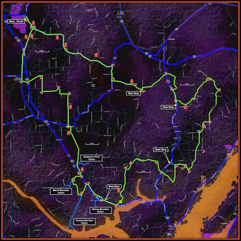 Dam Grant  map