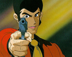 Lupin is always ready for action.