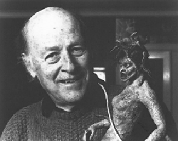 Ray Harryhausen and friend.
