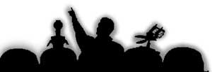 MST3K's Tom  Servo, Mike Nelson and Crow are subjected to yet another affront to art.