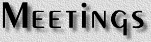 Meeting Schedule