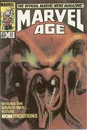 [Cover of Marvel Age #23]