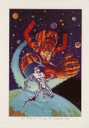 [Rom and Galactus print (Strange #156, Dec 1982)]