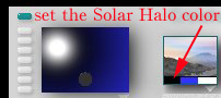 Solar Halo is black