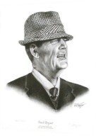 Coach Bryant By Artist D.L. Taylor.