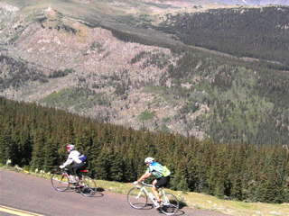 Jim and Tom on Mt. Evans