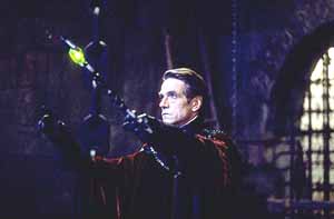 Profion (Jeremy Irons) prays to the Elder Gods for safe passage out of this movie.