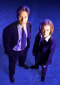 David Duchovny and Gillian Anderson star in ''The X-Files.''