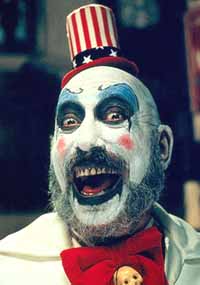 Capt. Spaulding (Sid Haig) serves up fried chicken and murder in ''House of 1,000 Corpses.''