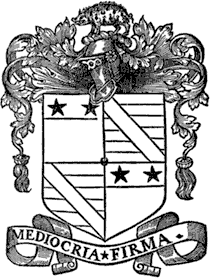 Book plate Crest