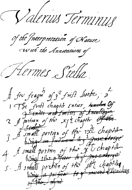 [ Valerius Terminus Contents Page 1 ]