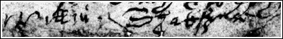 Shakspere's 2nd signature