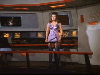 A female alien on the bridge