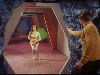 Kirk shoots female alien with phaser