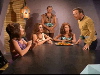 Kirk talks to female aliens