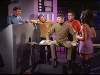 Spock sitting up on operating table