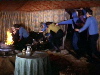 Kirk and Spock attack Capellans