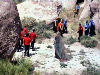 Several Enterprise redshirts, Capellans, Kirk, etc.