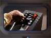 Close-up of Kirk's hand