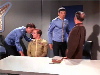Spock, Kirk, McCoy and Cogley