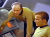 M&eacute;ndez and Kirk in shuttlecraft