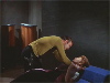 Kirk choking Dr. Lester