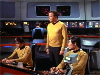 Kirk on bridge with crew