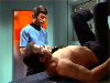 Kirk on examination table