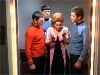 Janice, Spock Scotty, McCoy in brig