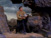 Kirk with phaser rifle