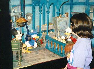 Mickey's Christmas Carol diorama